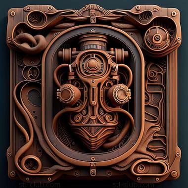 3D model steam punk (STL)